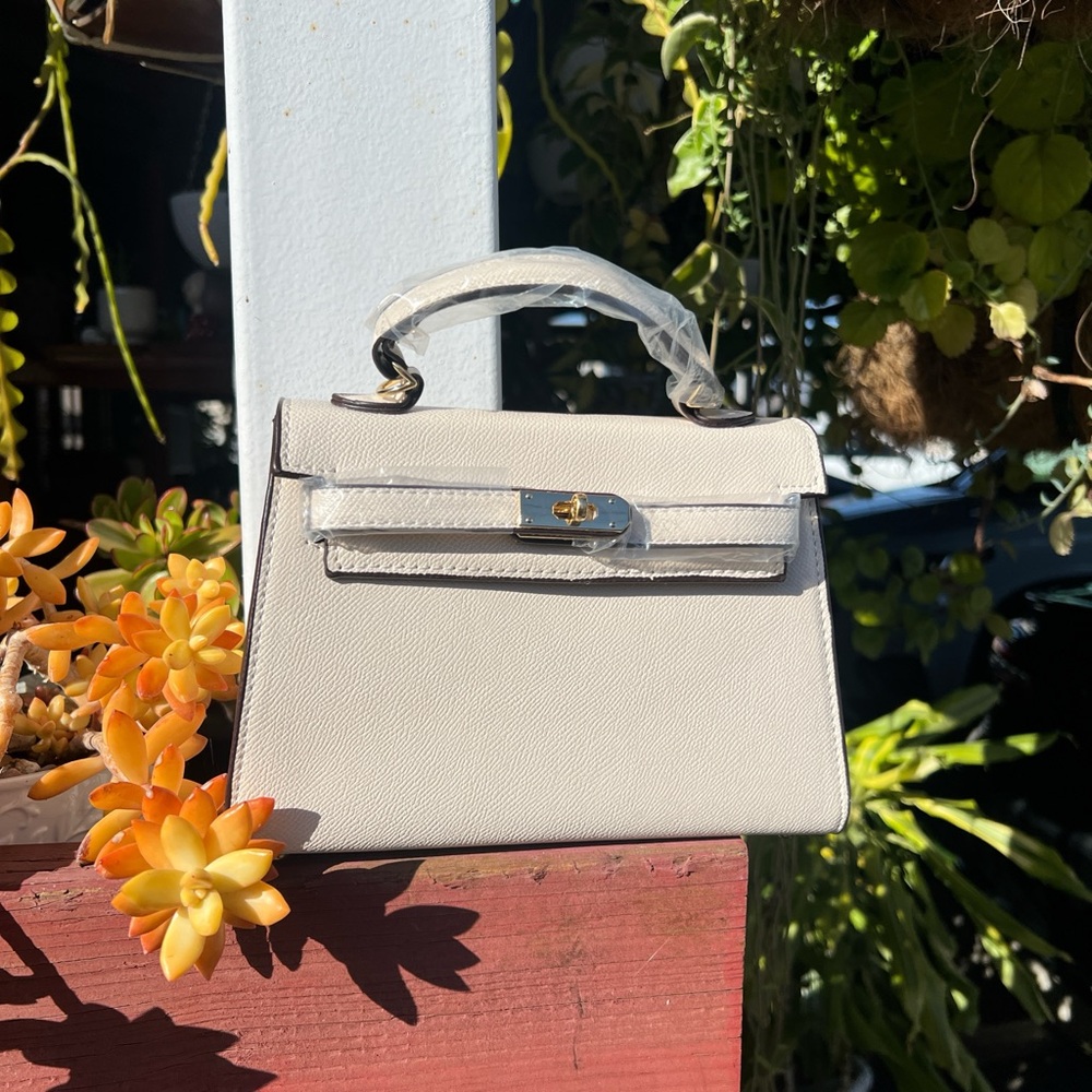 Amazon Cream Crossbody Bag
